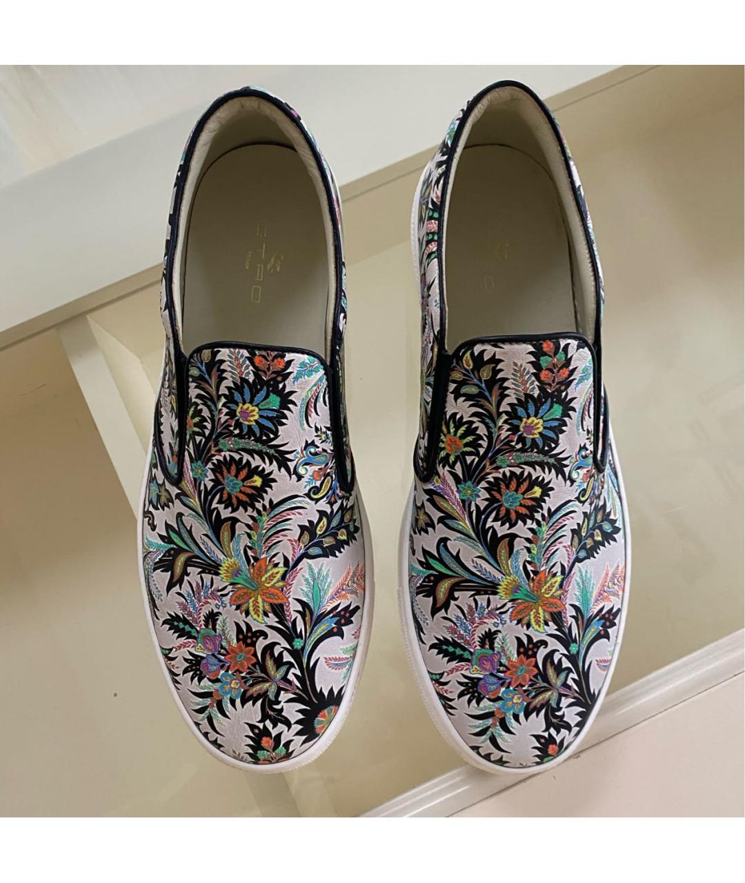 ETRO Мульти кожаные слипоны, фото 6