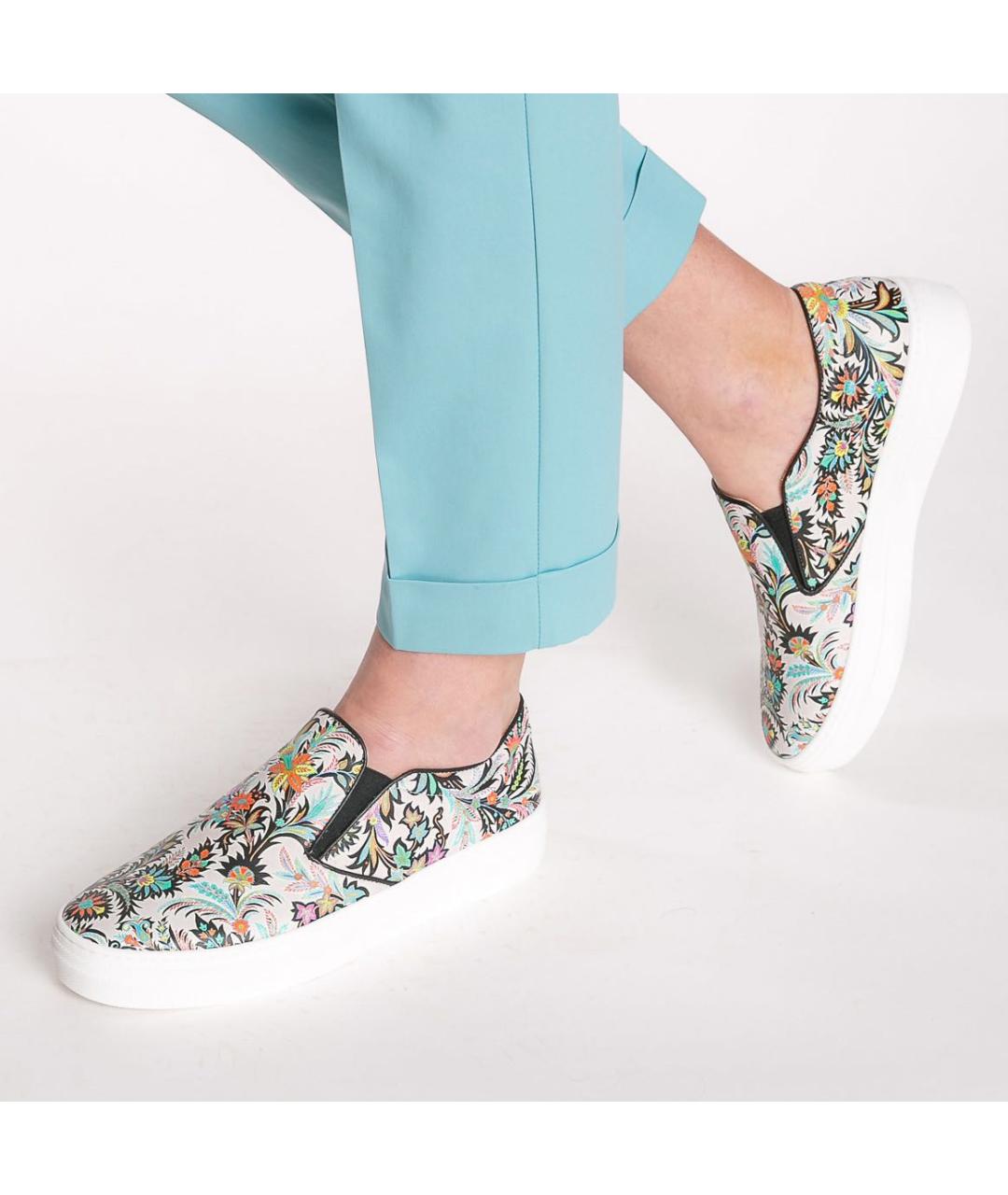 ETRO Мульти кожаные слипоны, фото 5