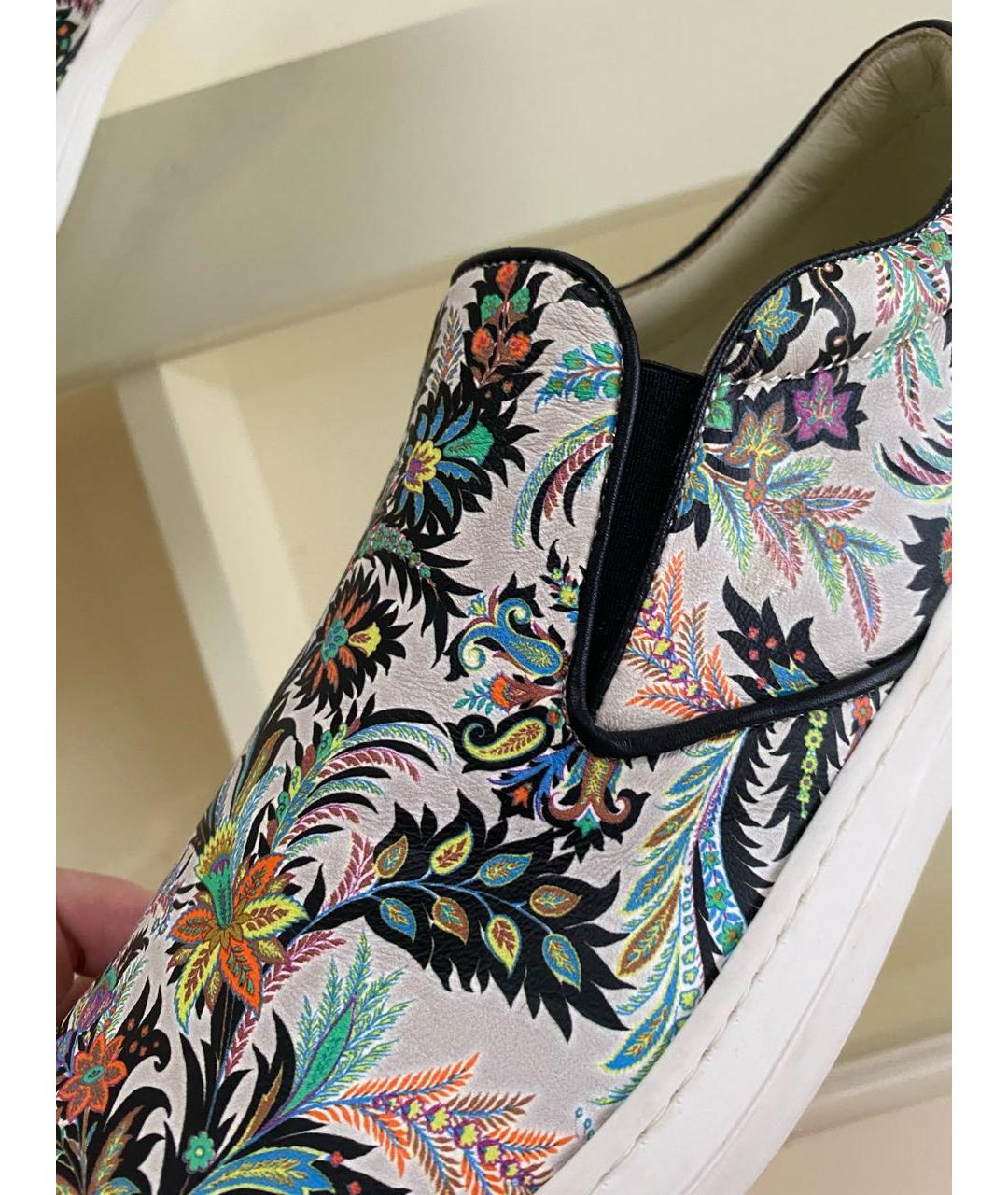 ETRO Мульти кожаные слипоны, фото 7