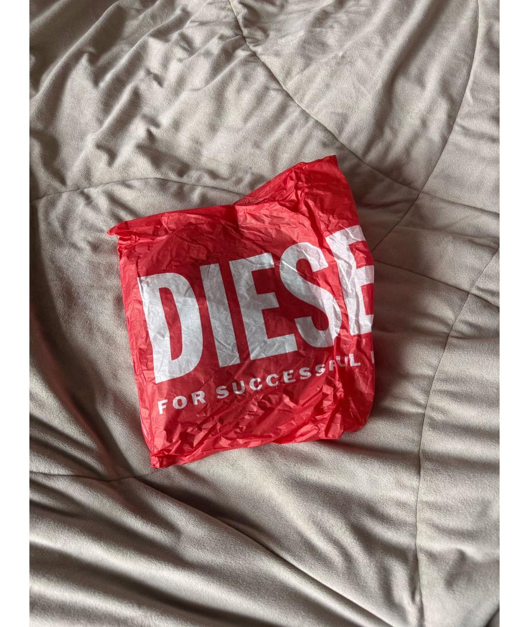 DIESEL Голубая деним юбка мини, фото 6