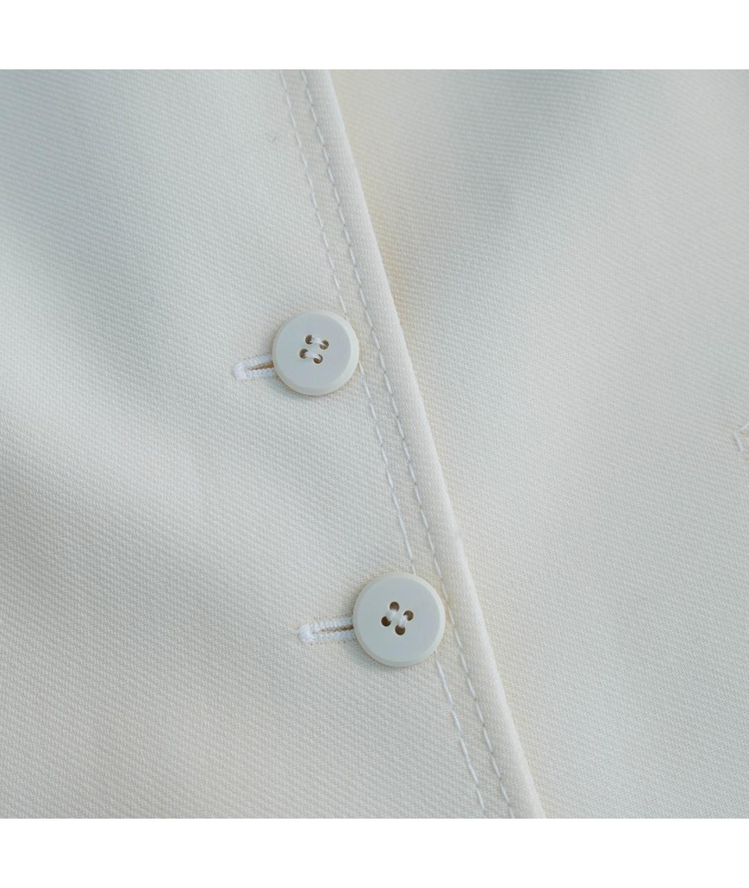 VALENTINO Белый шерстяной жакет/пиджак, фото 4