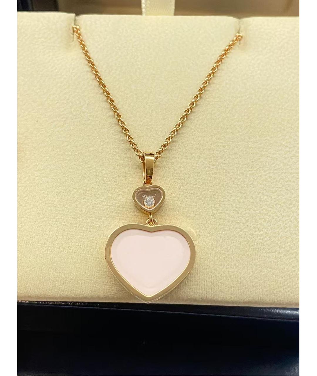 CHOPARD Золотая подвеска из розового золота, фото 4