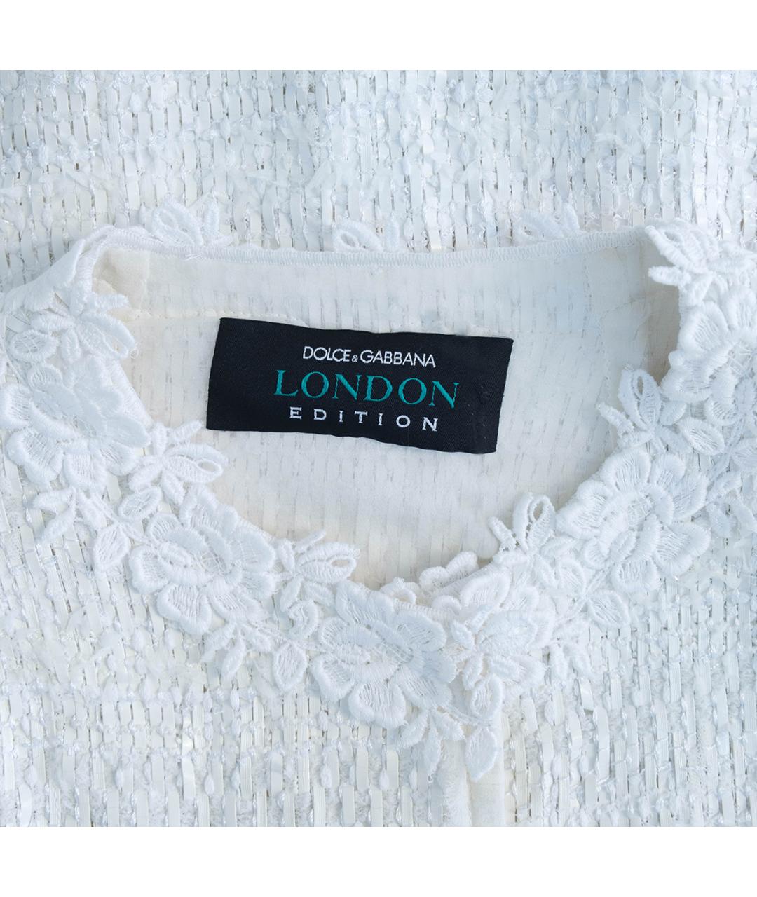 DOLCE&GABBANA Белый жакет/пиджак, фото 3