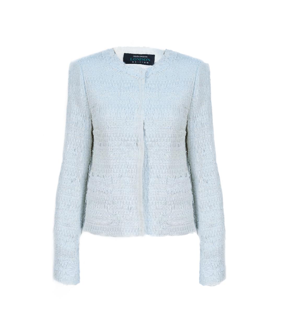 DOLCE&GABBANA Белый жакет/пиджак, фото 1