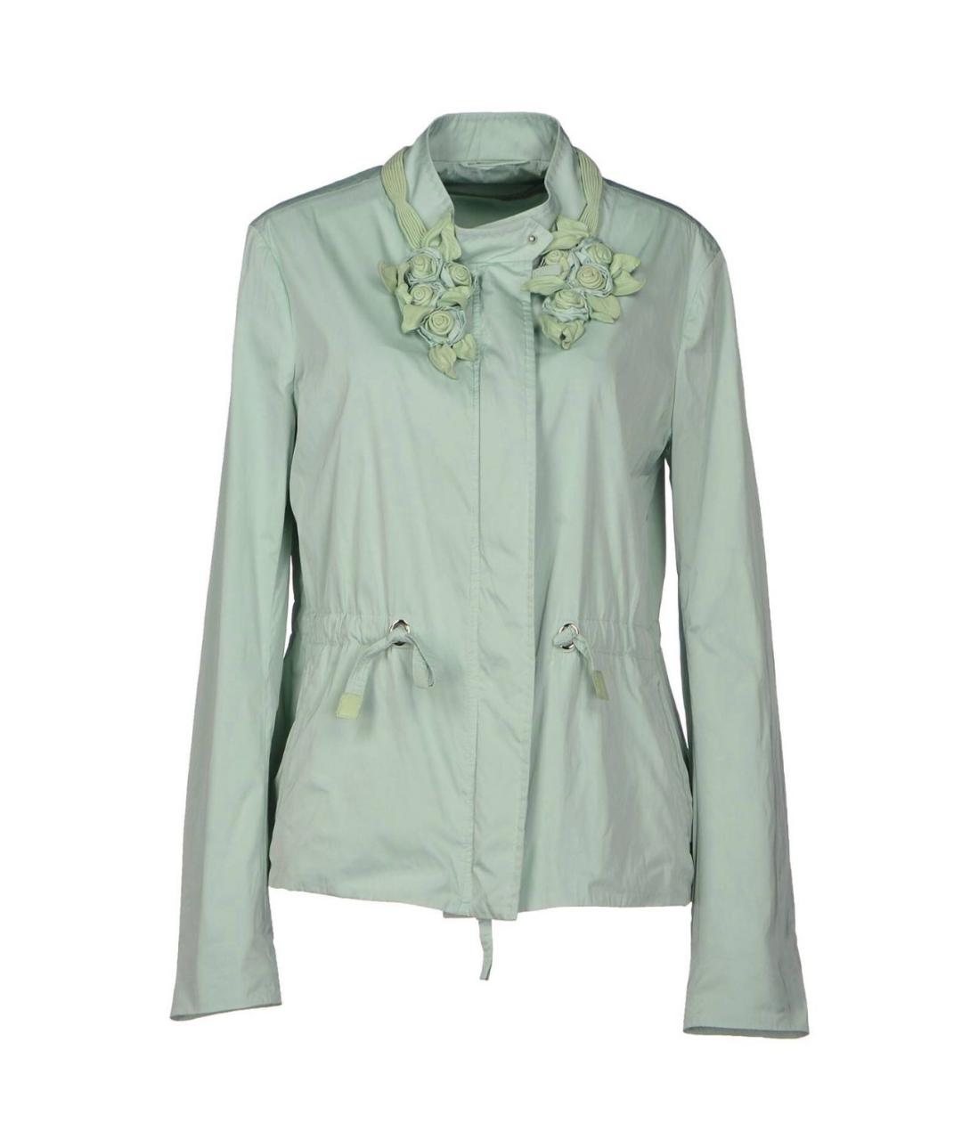 ERMANNO SCERVINO Зеленая полиэстеровая куртка, фото 1