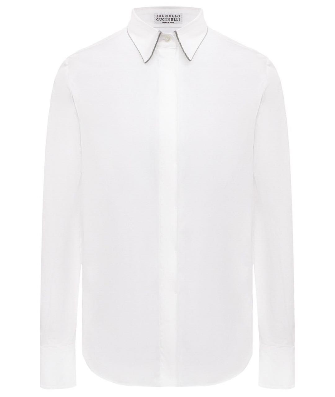 BRUNELLO CUCINELLI Белая рубашка, фото 4