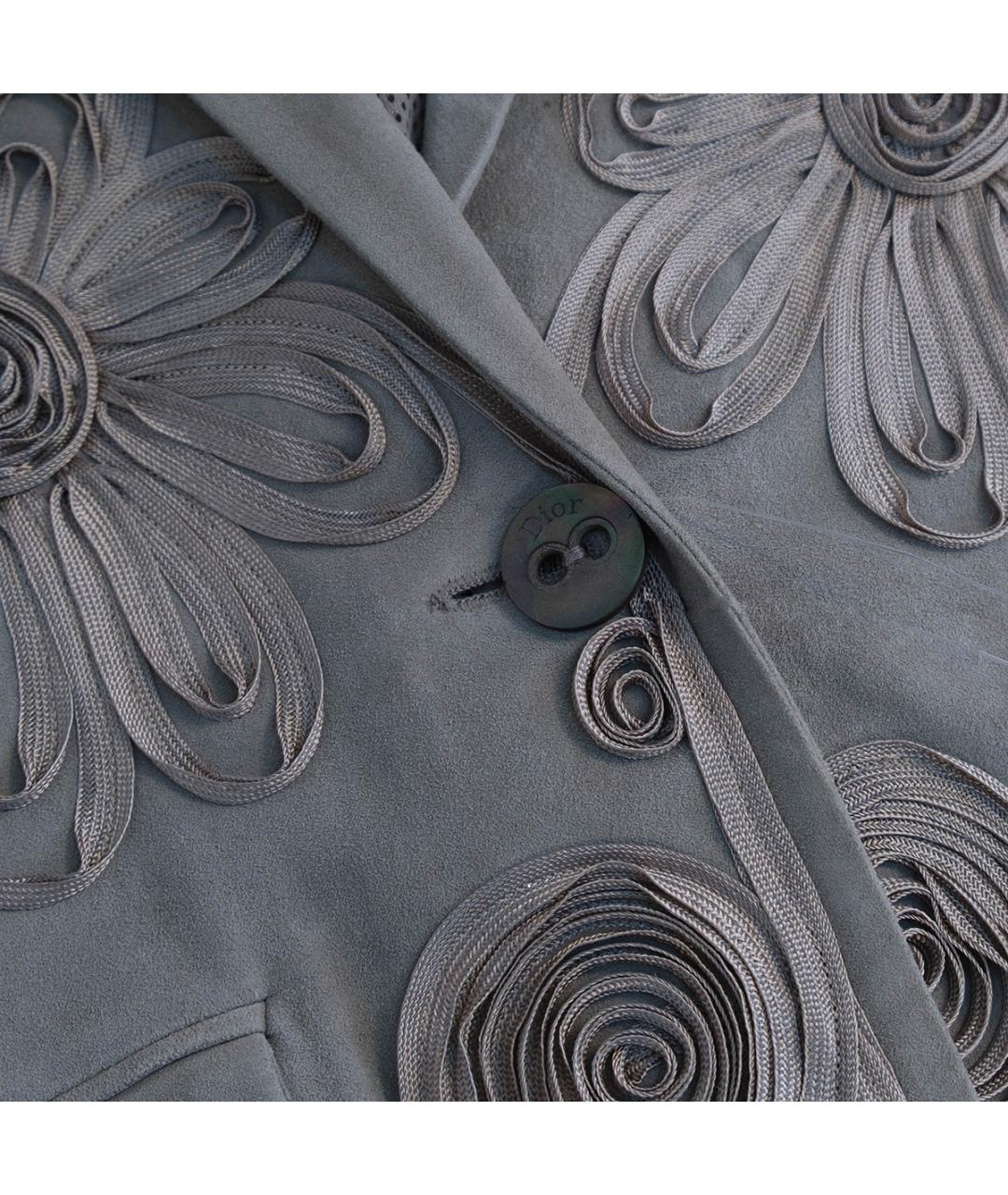 CHRISTIAN DIOR Коричневый жакет/пиджак, фото 4