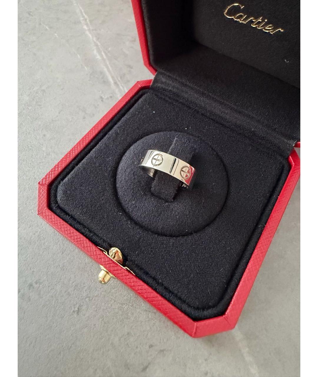 CARTIER Серебряное кольцо из белого золота, фото 2