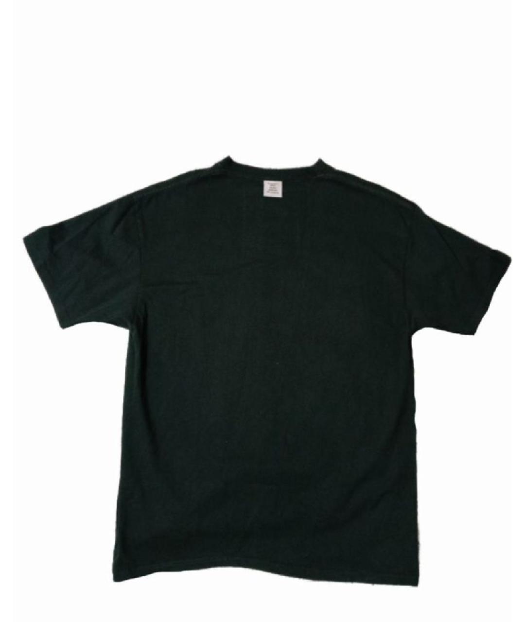 VETEMENTS Зеленая хлопковая футболка, фото 6