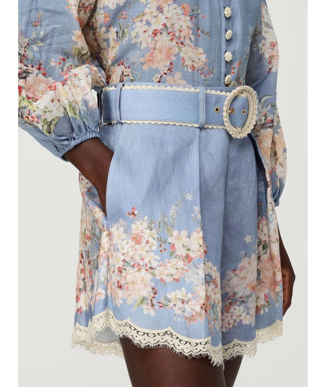 ZIMMERMANN Голубой костюм с брюками, фото 4