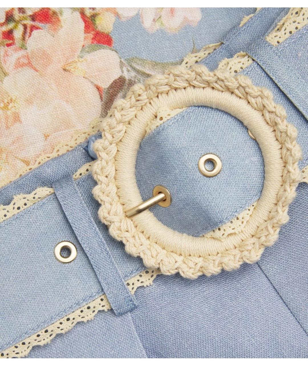 ZIMMERMANN Голубой костюм с брюками, фото 6