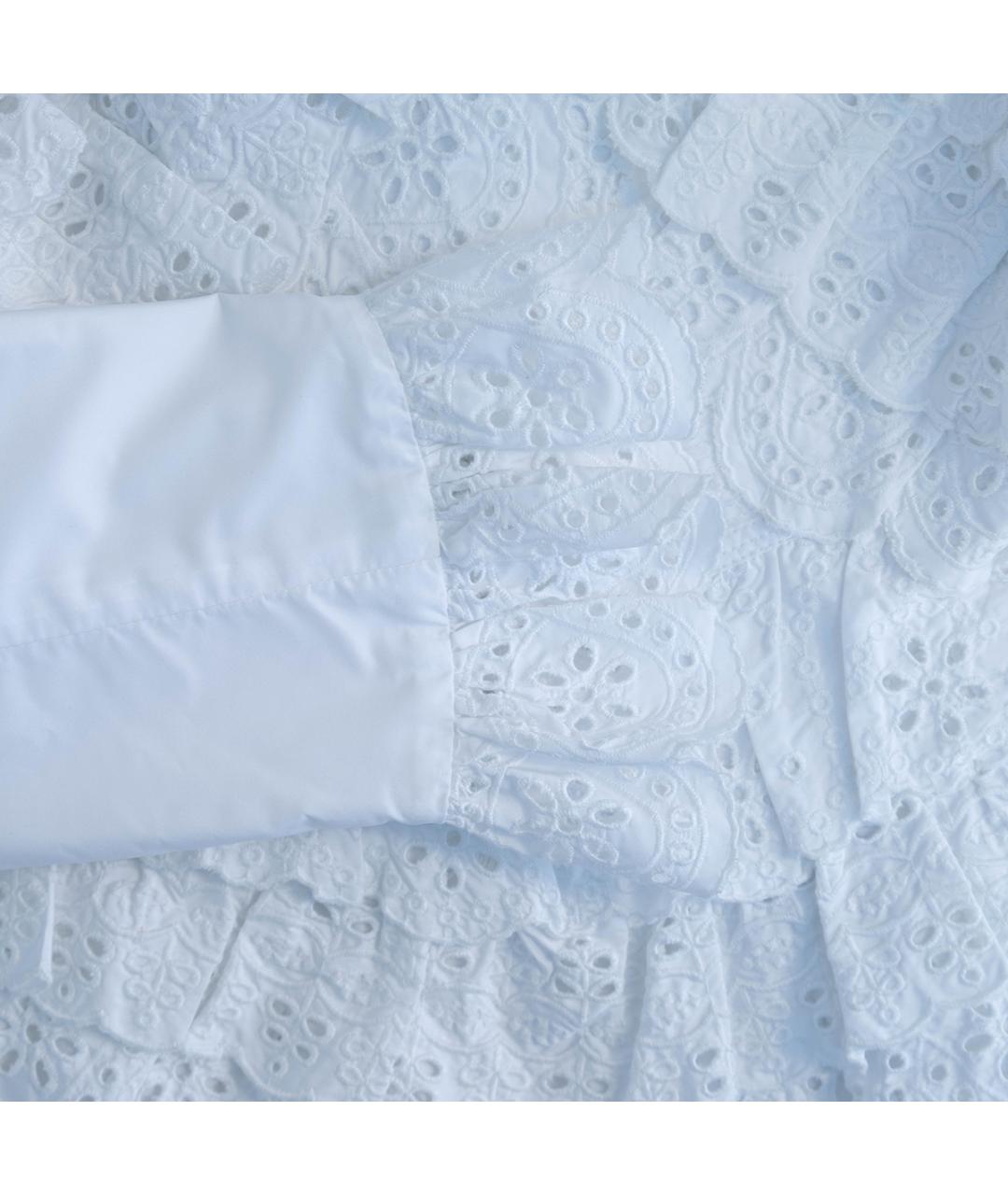 ERMANNO SCERVINO Белый полиэстеровый жакет/пиджак, фото 5