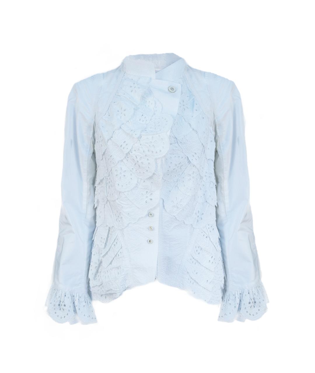 ERMANNO SCERVINO Белый полиэстеровый жакет/пиджак, фото 1