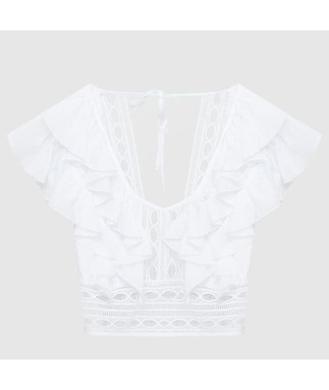 CHARO RUIZ Белая блузы, фото 4