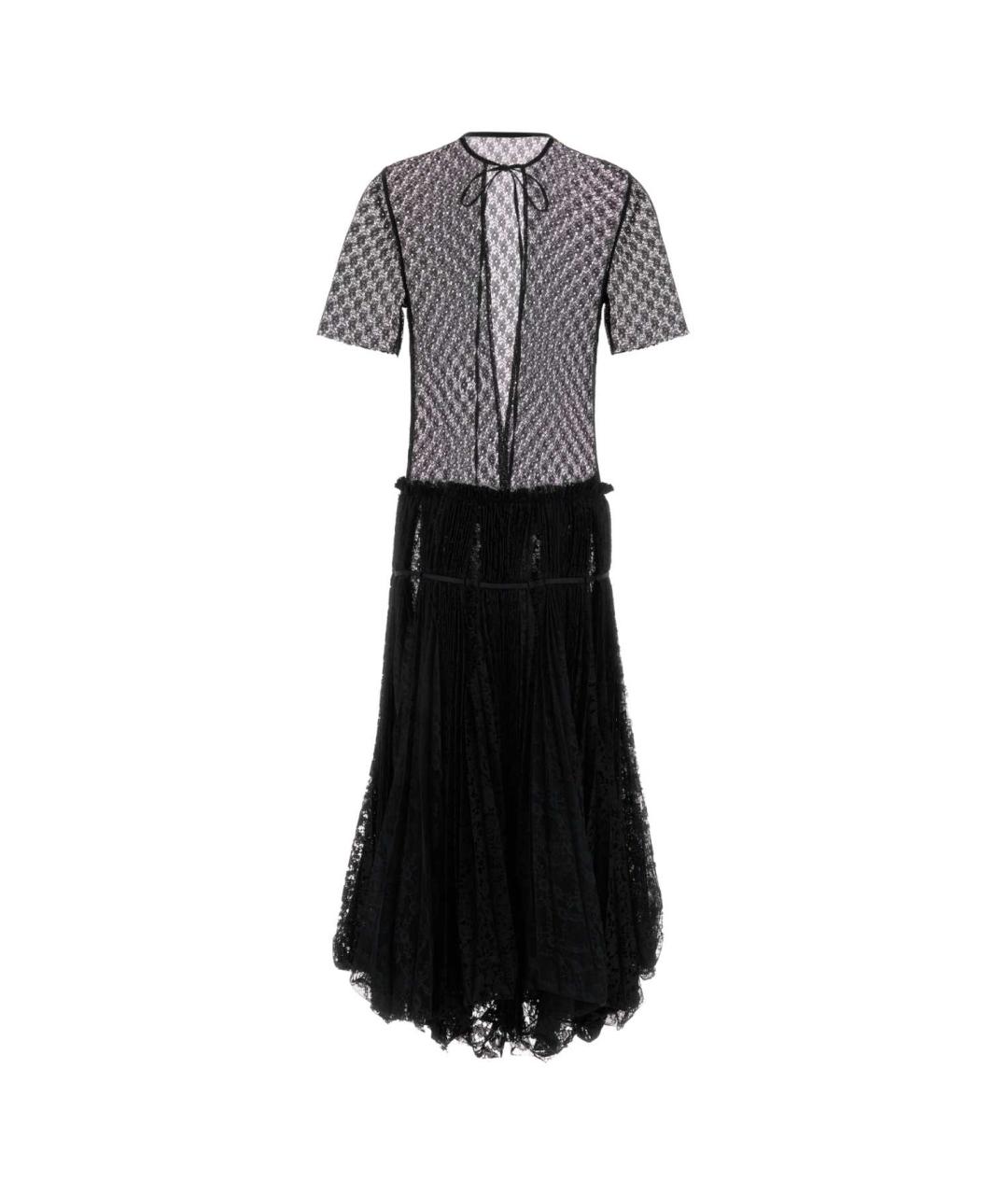 J.W.ANDERSON Черное полиэстеровое вечернее платье, фото 2