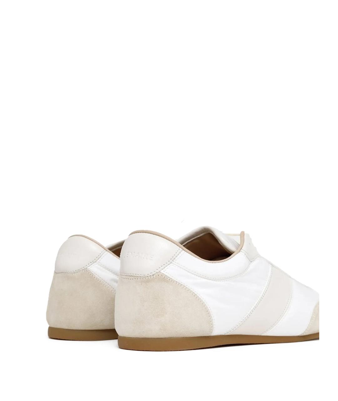 LEMAIRE Белые кожаные кроссовки, фото 4