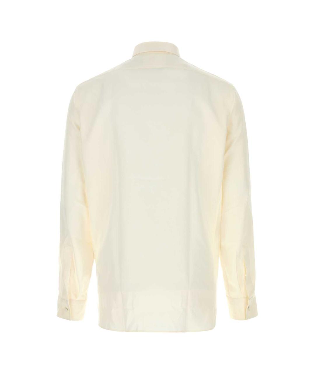 TOM FORD Бежевая шелковая кэжуал рубашка, фото 2