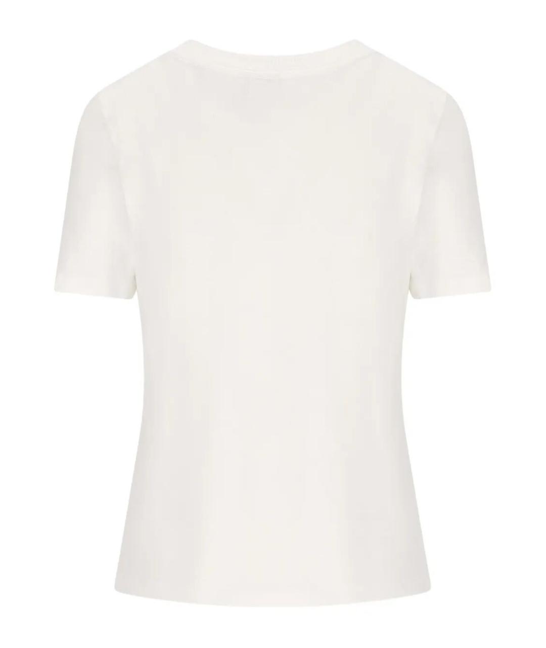 CHLOE Белая хлопковая футболка, фото 2