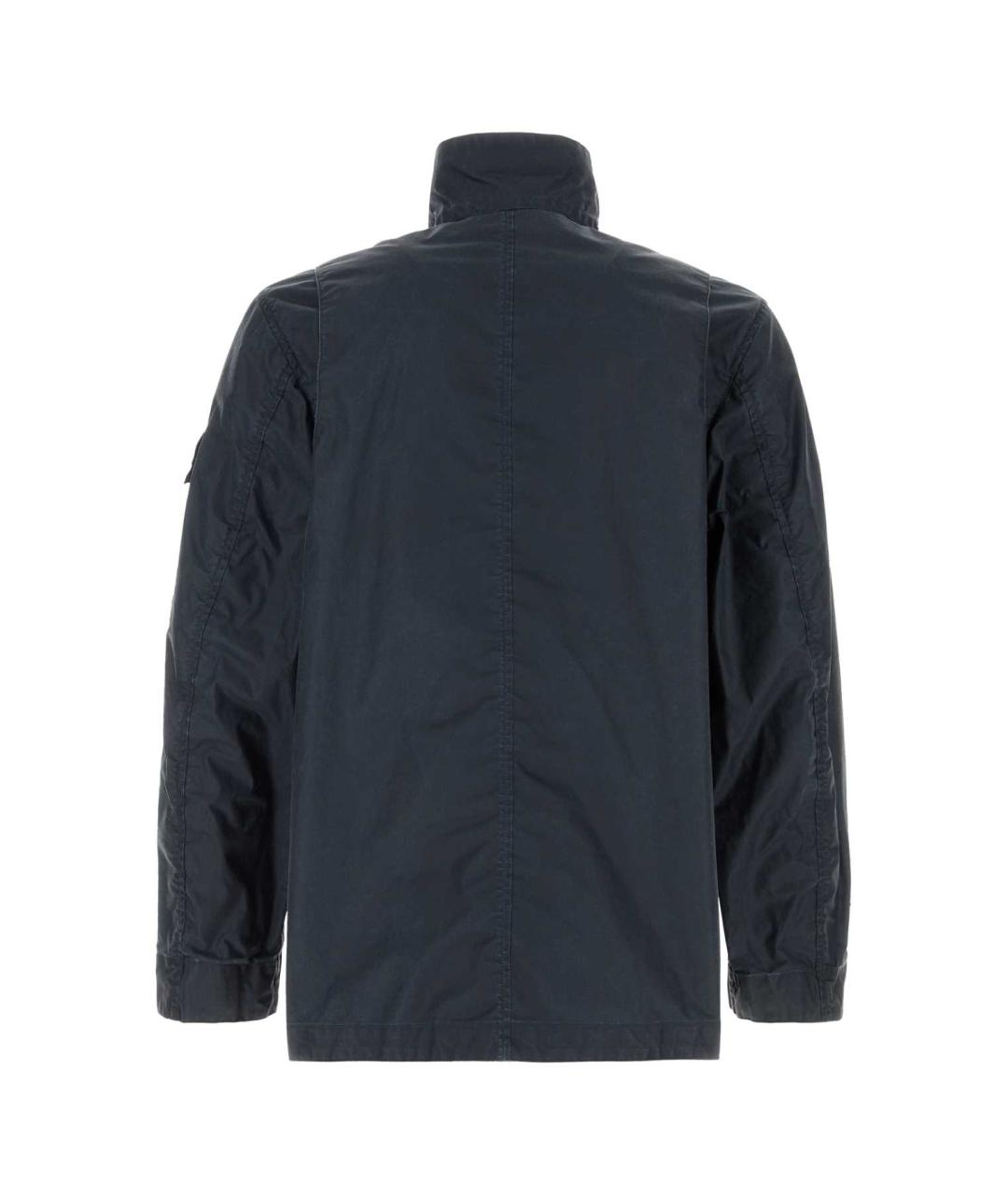 STONE ISLAND Синяя полиэстеровая куртка, фото 2