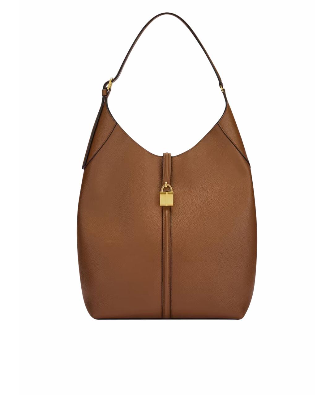 DEMELLIER Коричневая кожаная сумка тоут, фото 1