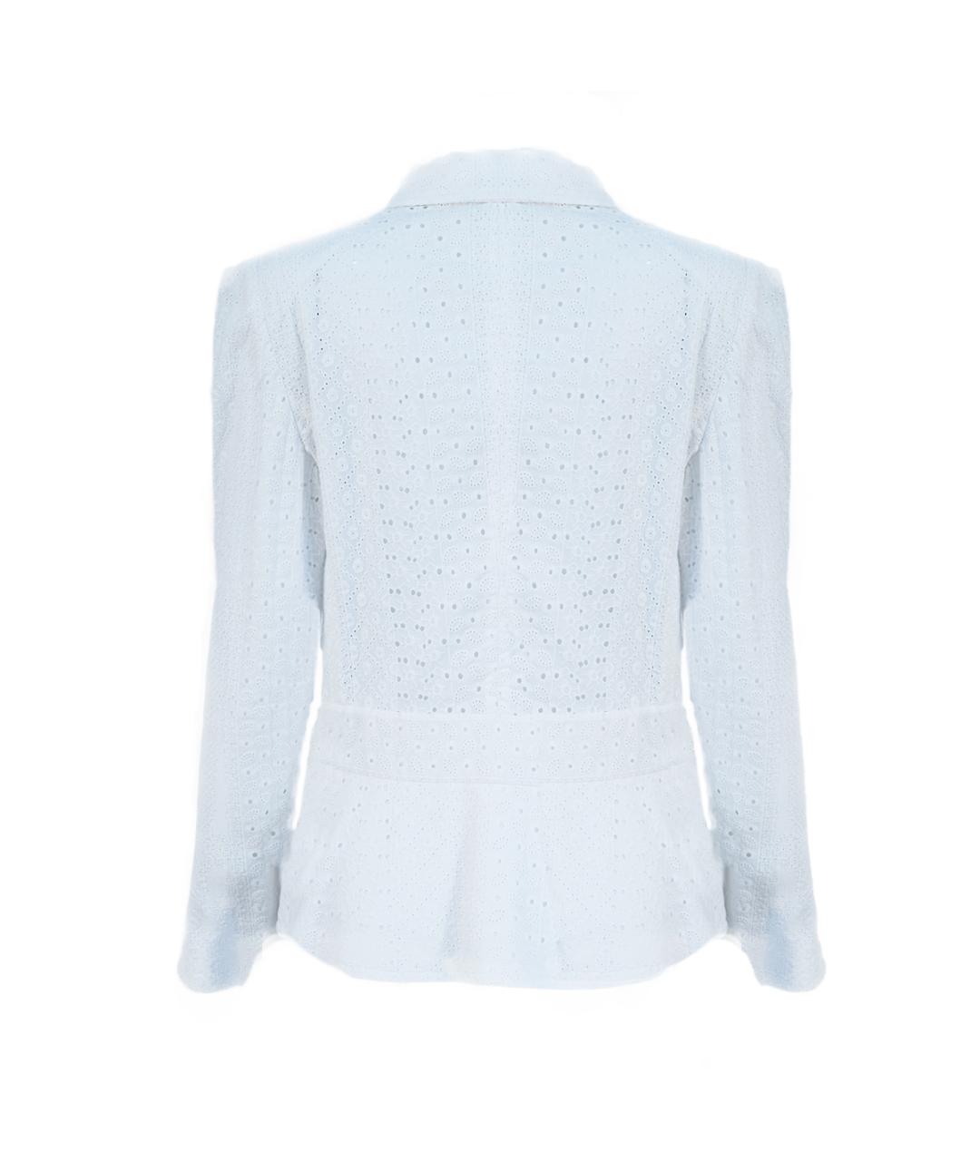 VIVIENNE WESTWOOD Белый хлопковый жакет/пиджак, фото 2