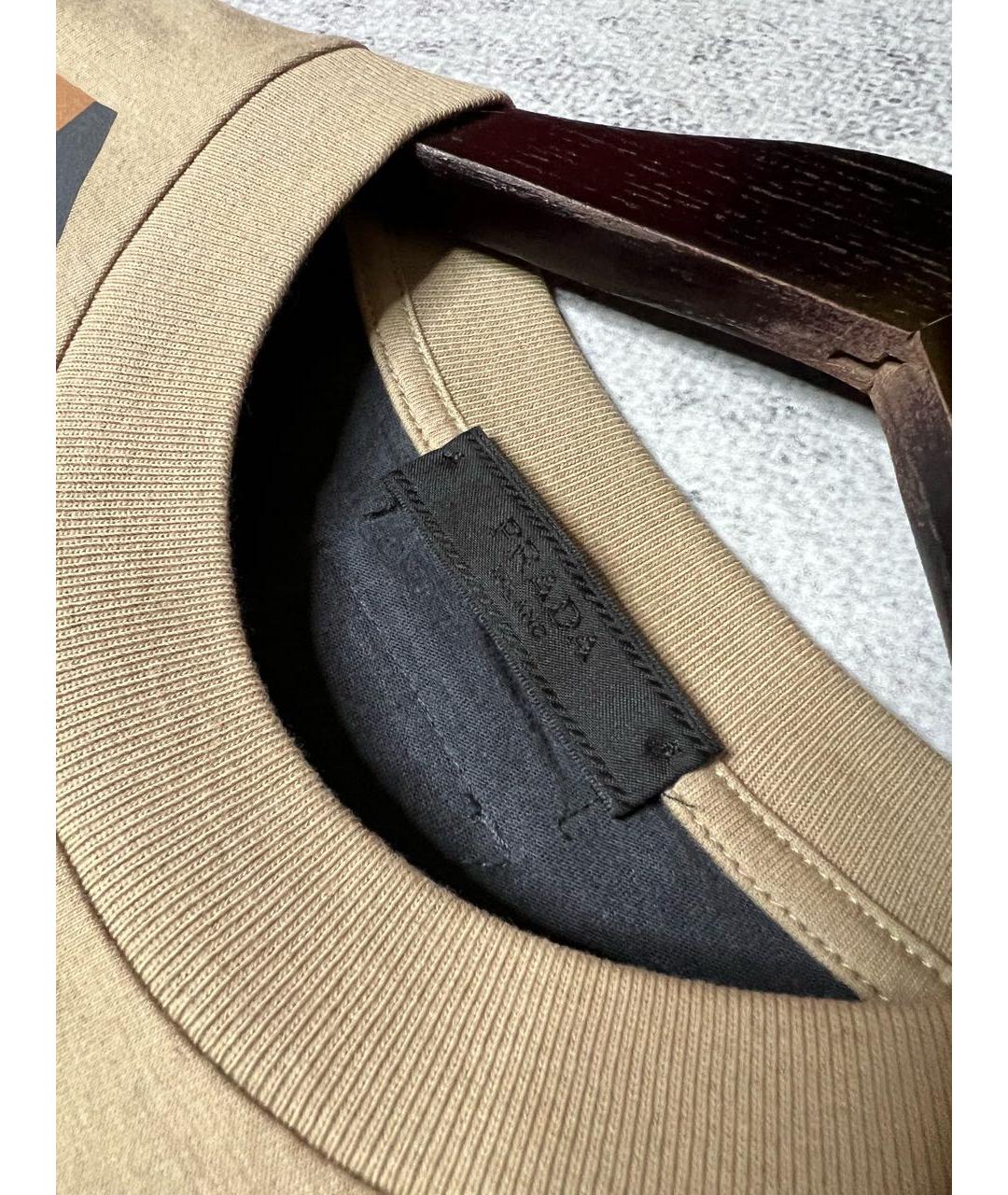 PRADA Мульти хлопковая футболка, фото 5