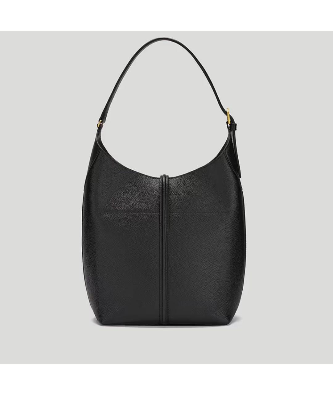 DEMELLIER Черная кожаная сумка тоут, фото 4