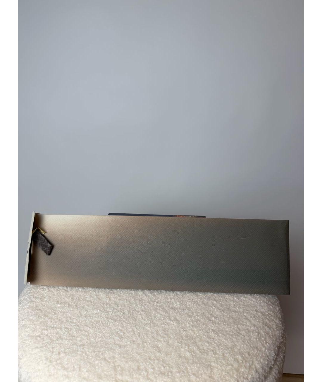 CANALI Синий шелковый галстук, фото 3