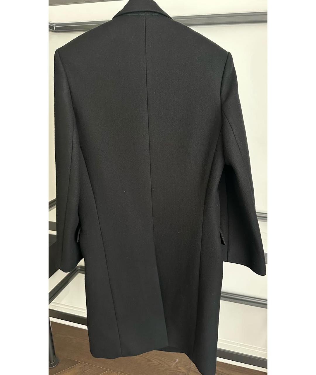 WARDROBE.NYC Черное шерстяное пальто, фото 2