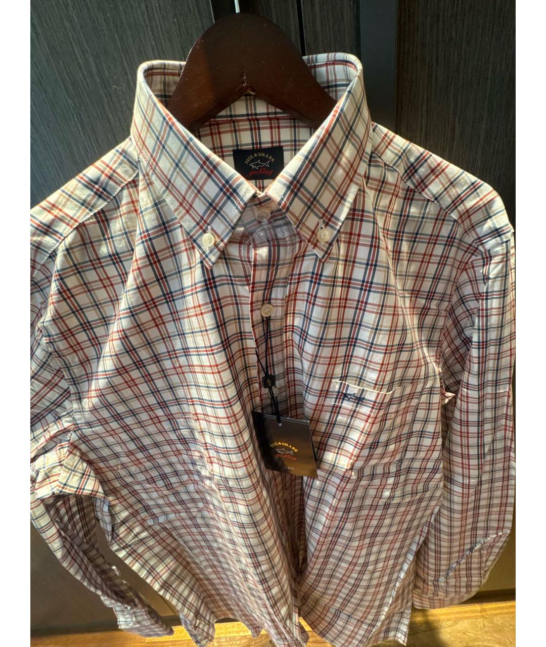 PAUL & SHARK Мульти хлопковая классическая рубашка, фото 3