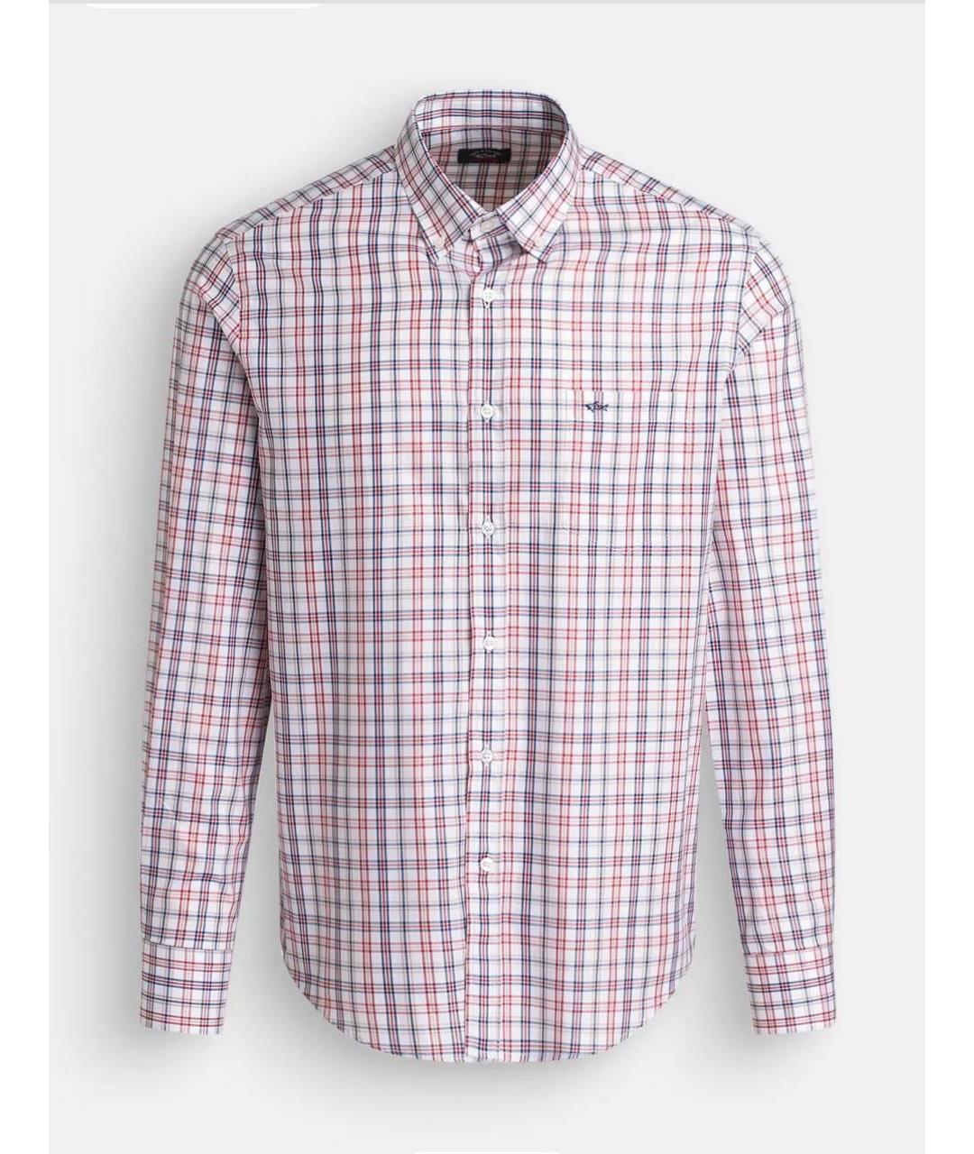 PAUL & SHARK Мульти хлопковая классическая рубашка, фото 5