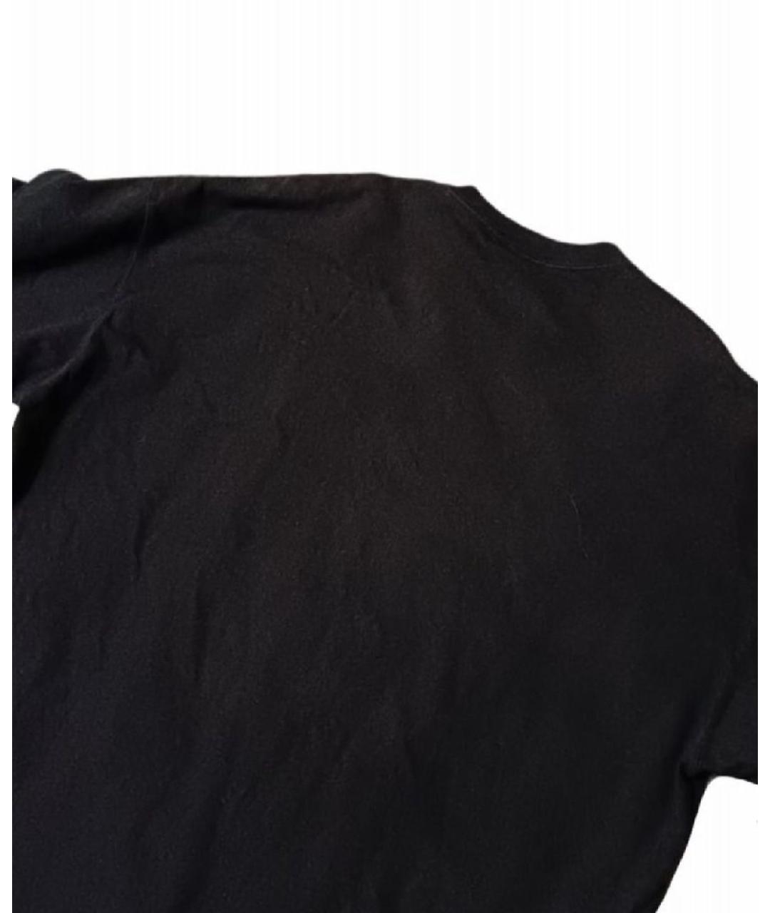 UNDERCOVER Черная хлопковая футболка, фото 3