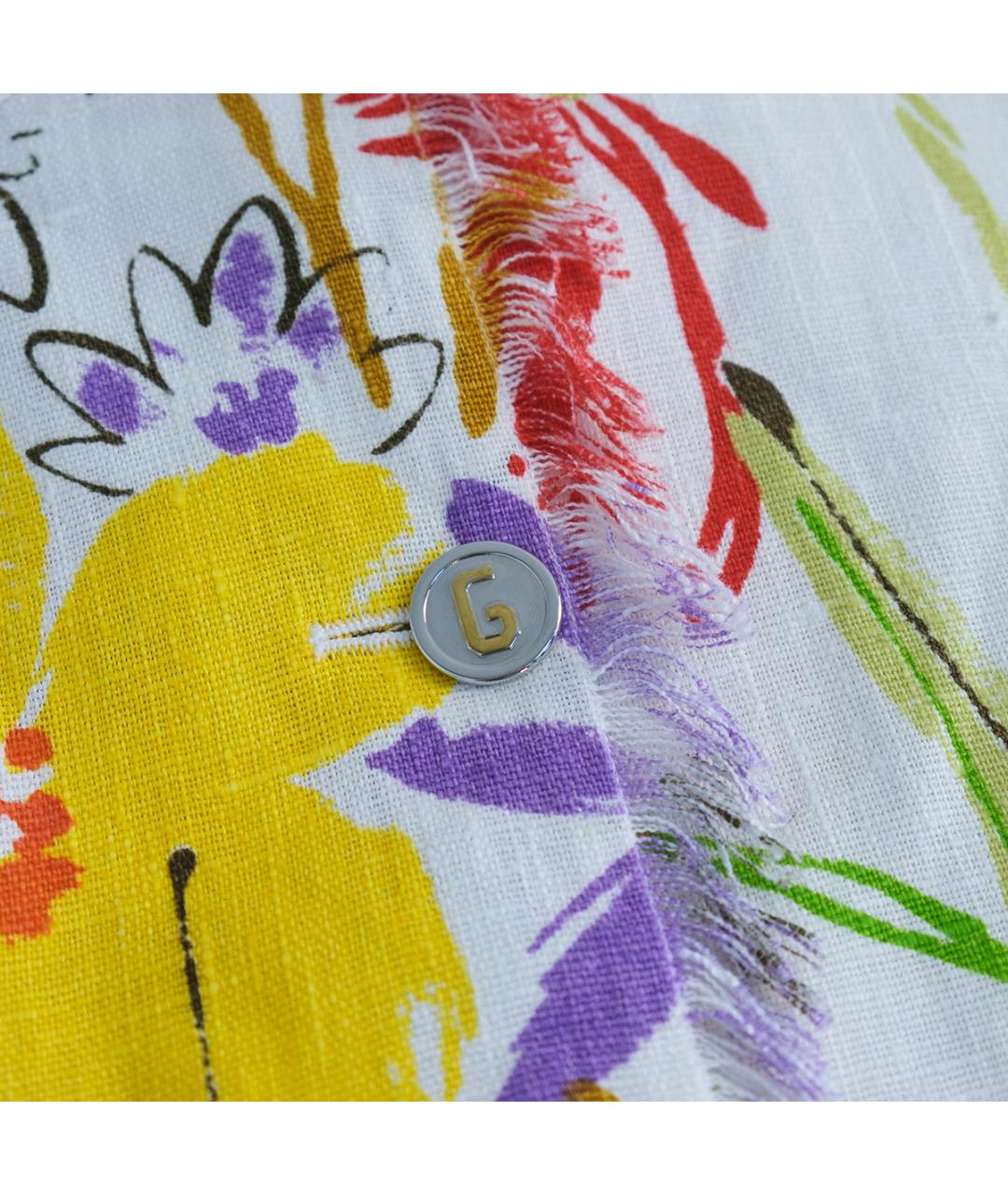 DOLCE&GABBANA Мульти льняной жакет/пиджак, фото 4