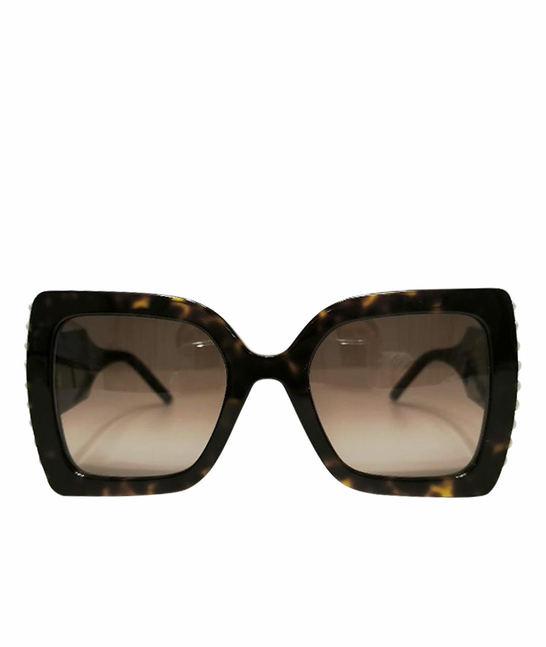 CAROLINA HERRERA Коричневые солнцезащитные очки, фото 1