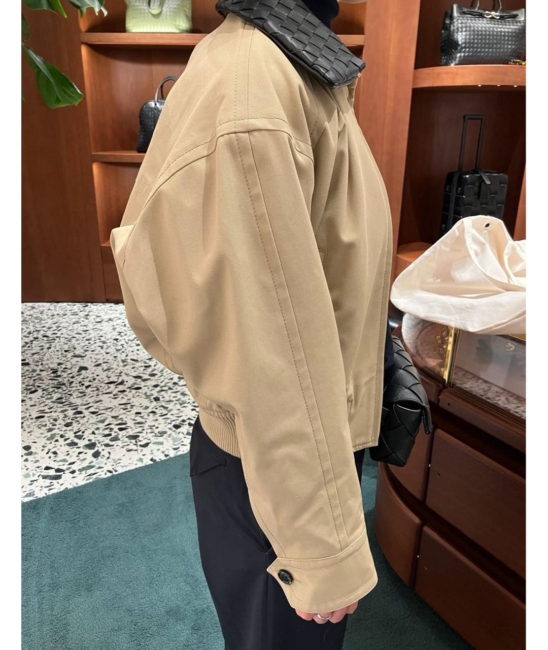 BOTTEGA VENETA Бежевая куртка, фото 5