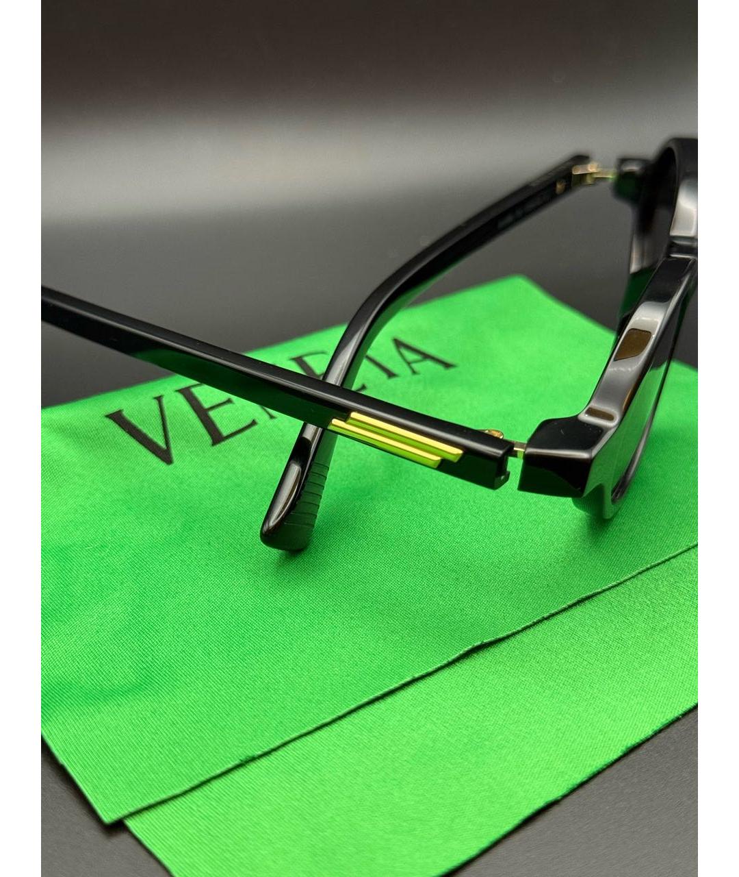 BOTTEGA VENETA Черные пластиковые солнцезащитные очки, фото 6