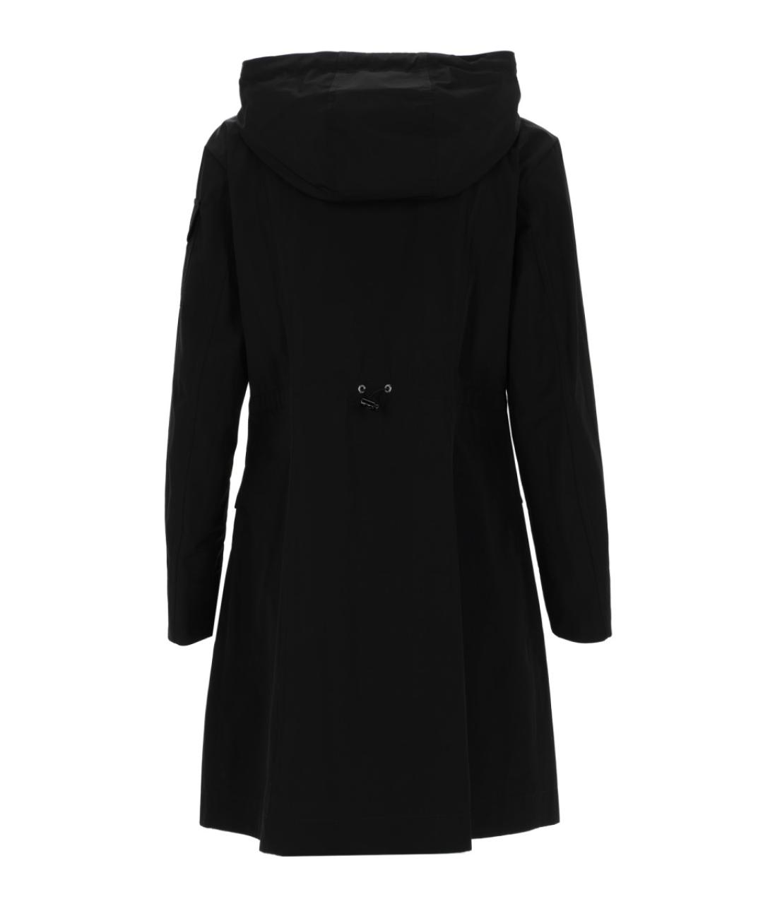 MONCLER Черная полиэстеровая парка, фото 2