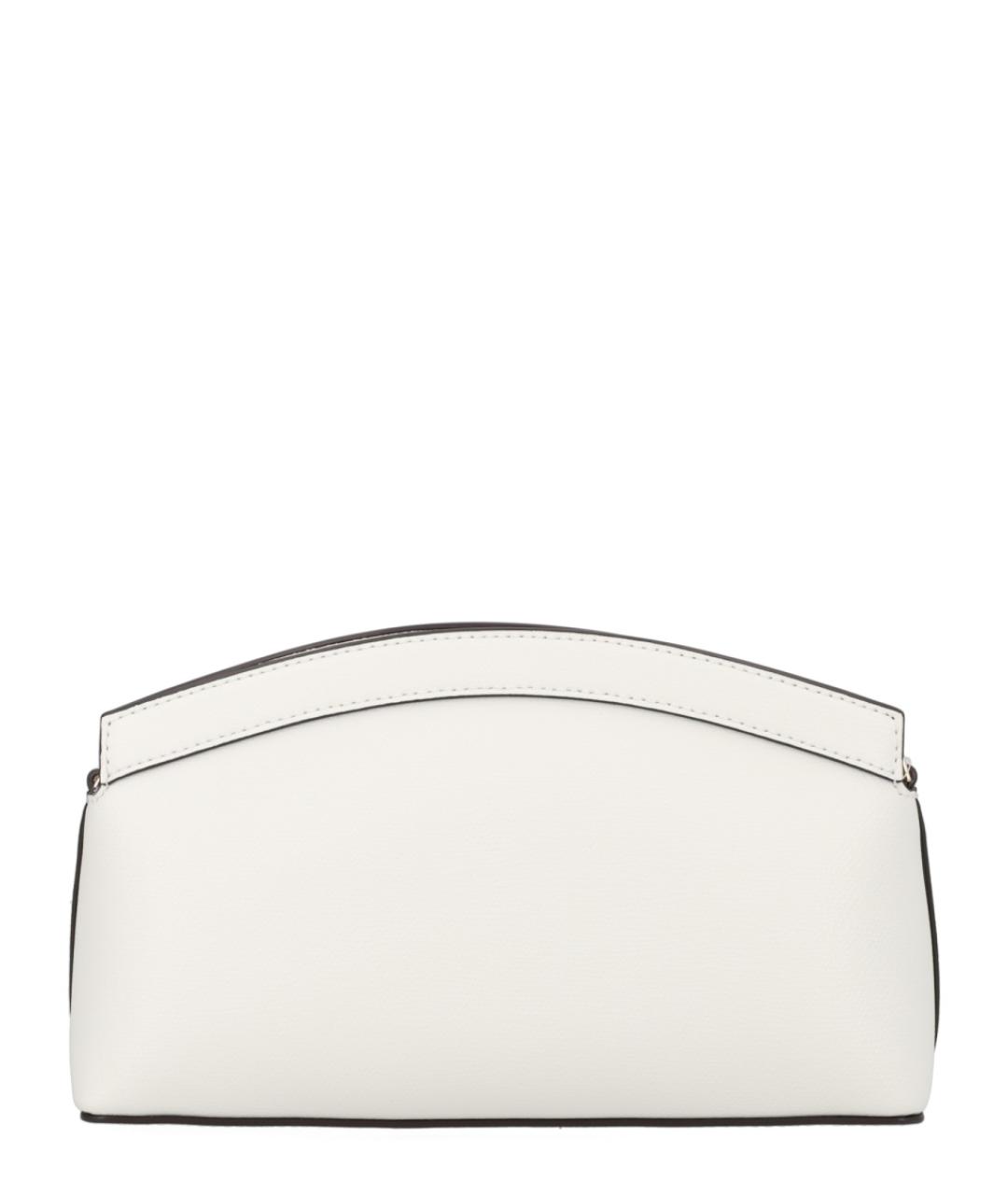 MICHAEL KORS Белая кожаная сумка через плечо, фото 2