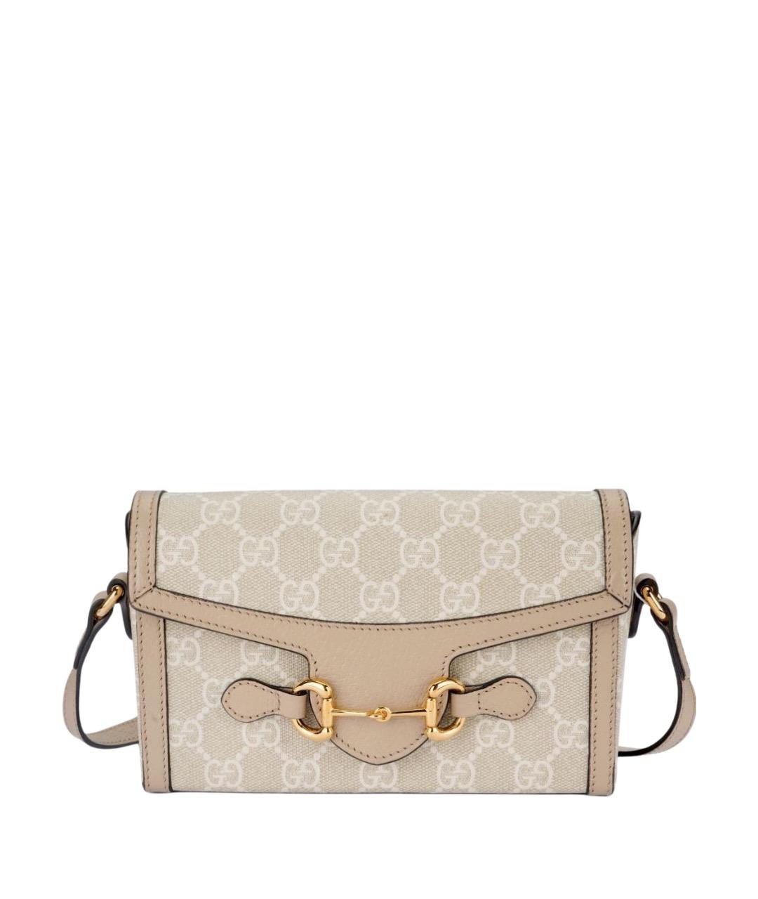 GUCCI Бежевая сумка через плечо, фото 1