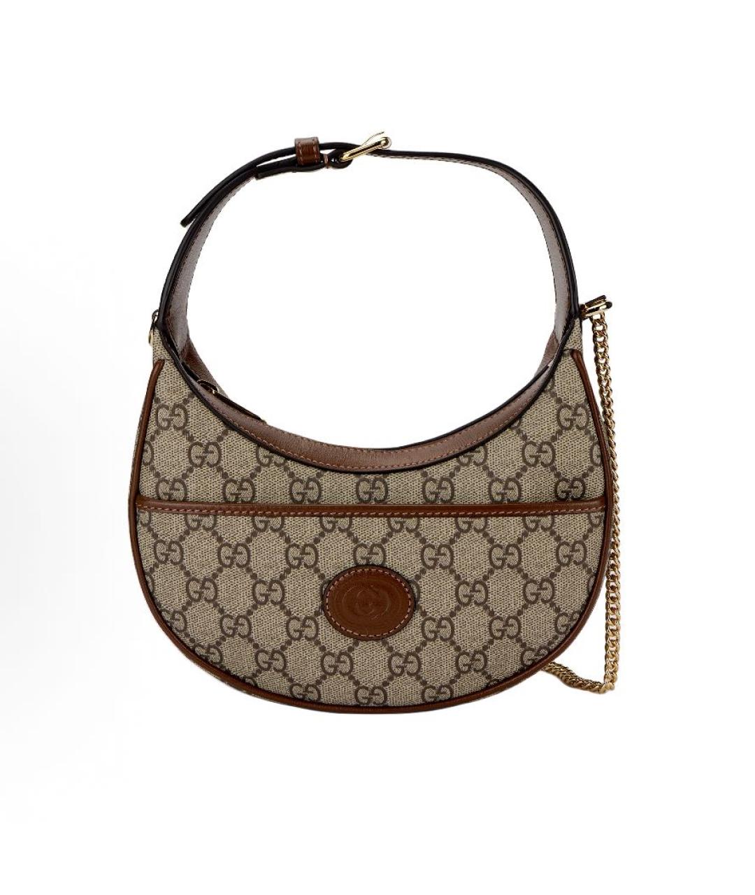 GUCCI Коричневая сумка через плечо, фото 5