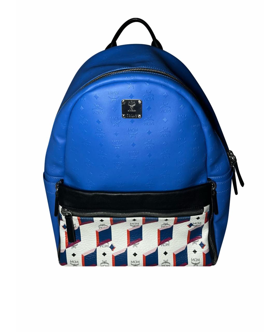 MCM Синий рюкзак, фото 1