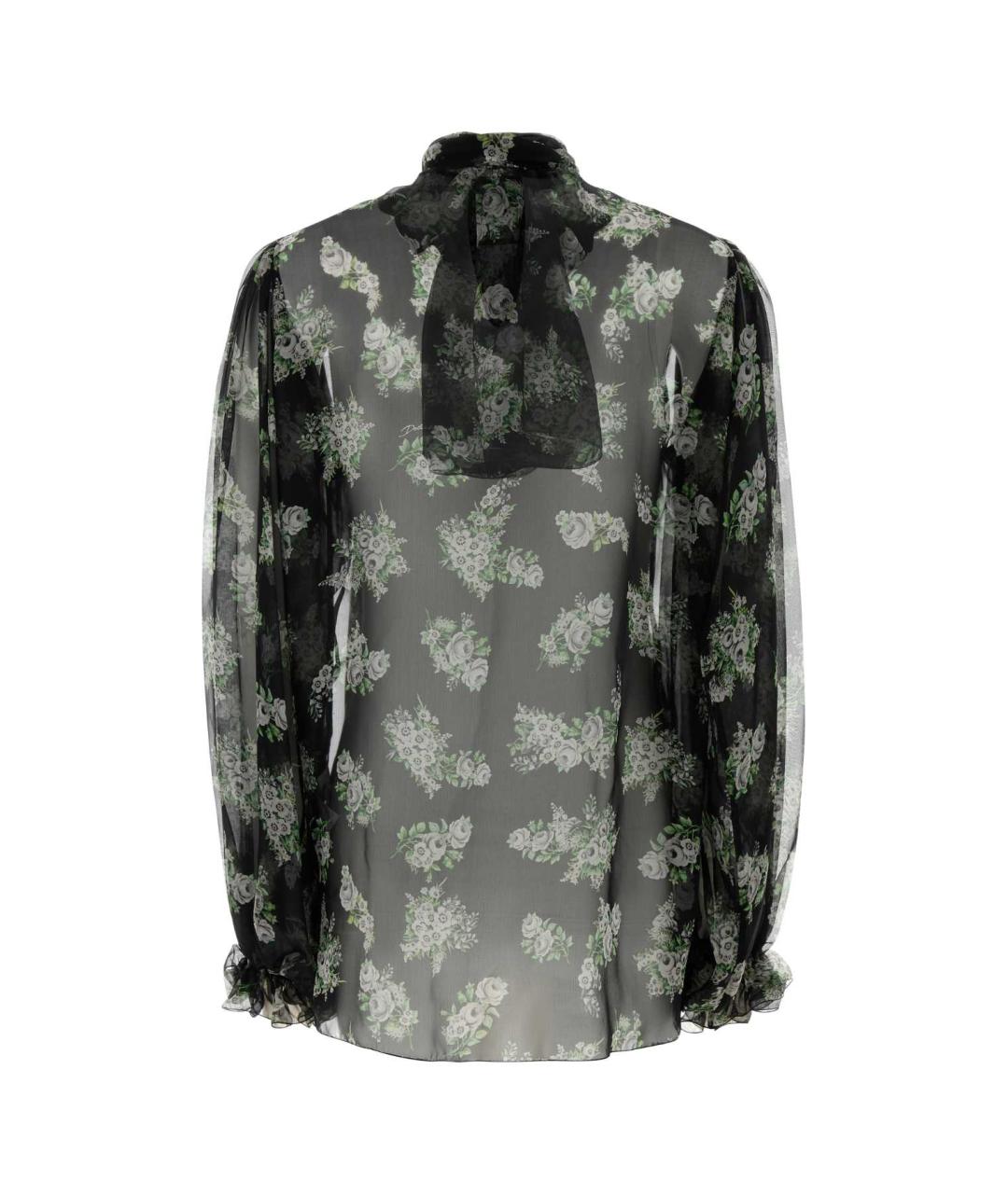 DOLCE&GABBANA Мульти шелковая блузы, фото 2