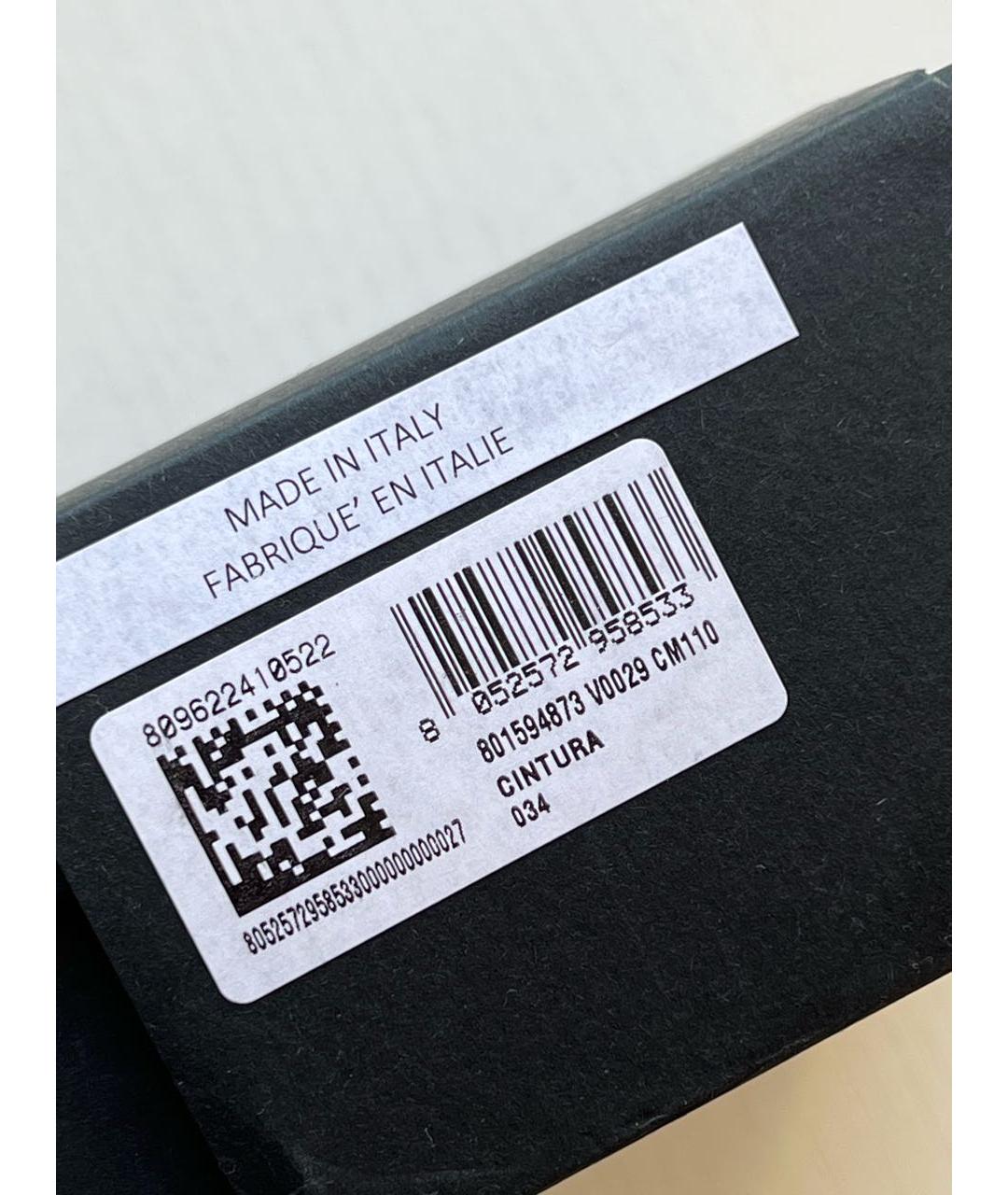 STONE ISLAND Черный ремень, фото 4