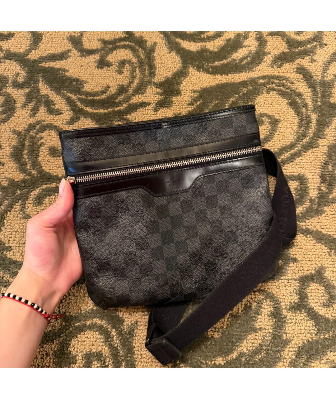 LOUIS VUITTON Черная сумка на плечо, фото 2