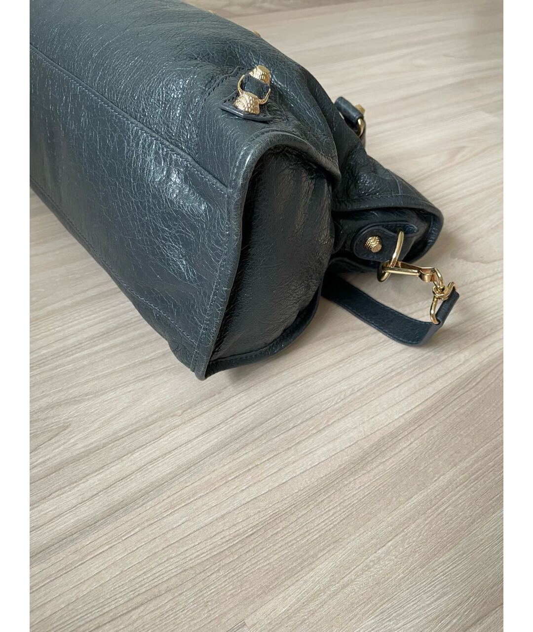 BALENCIAGA Кожаная сумка тоут, фото 8
