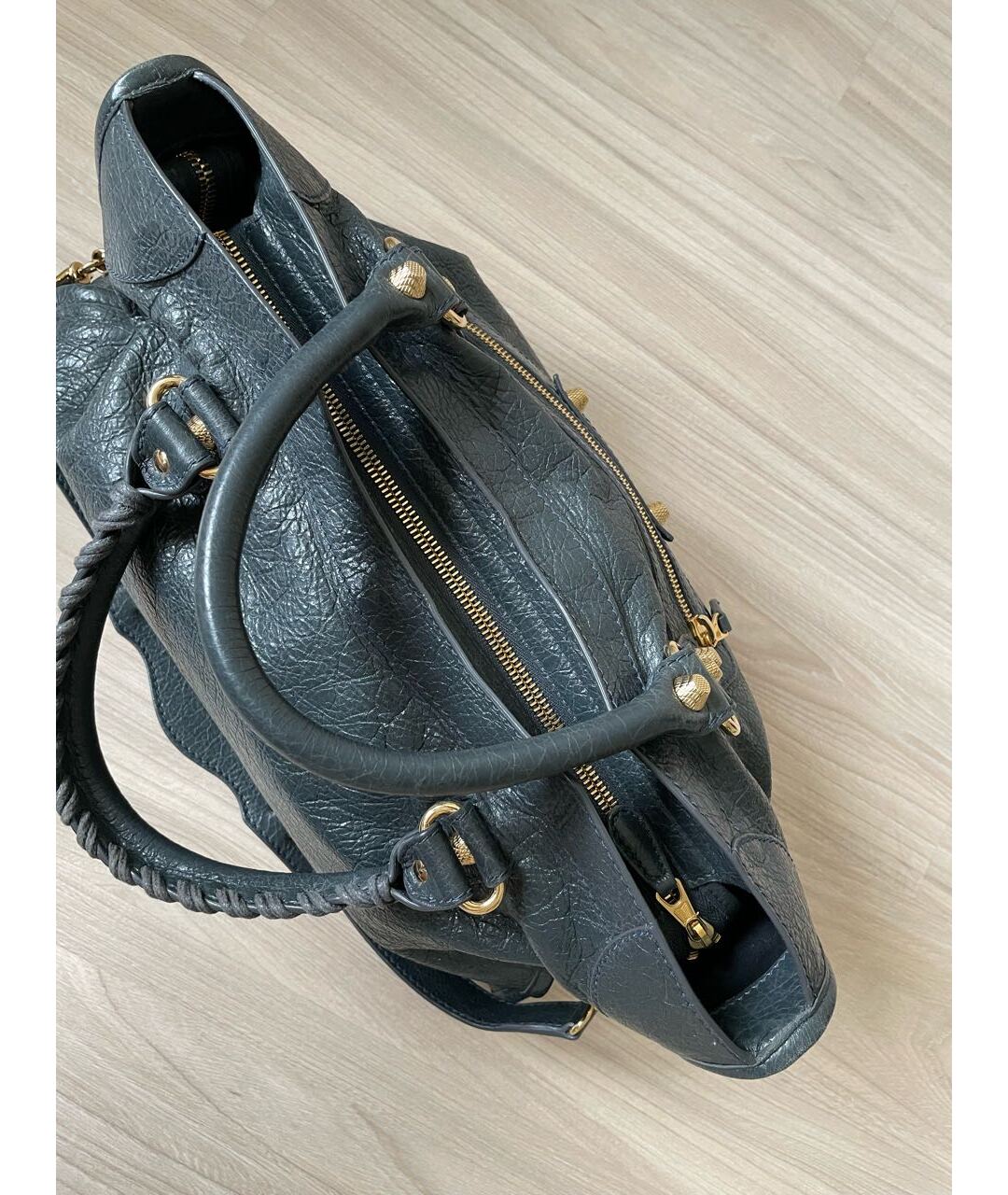 BALENCIAGA Кожаная сумка тоут, фото 4