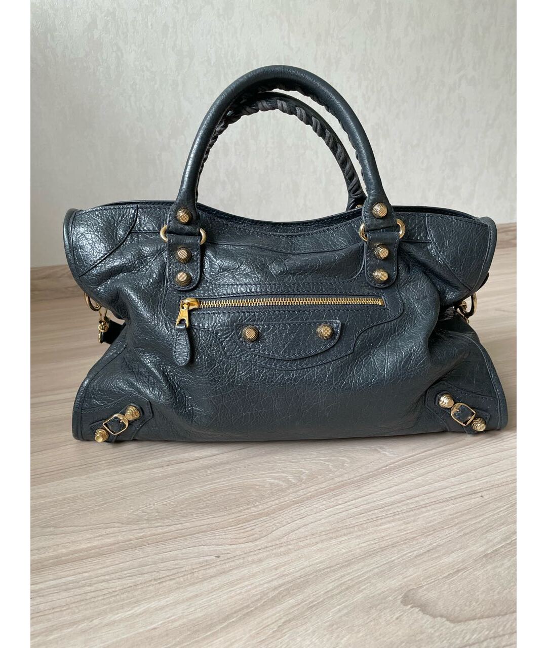 BALENCIAGA Кожаная сумка тоут, фото 2