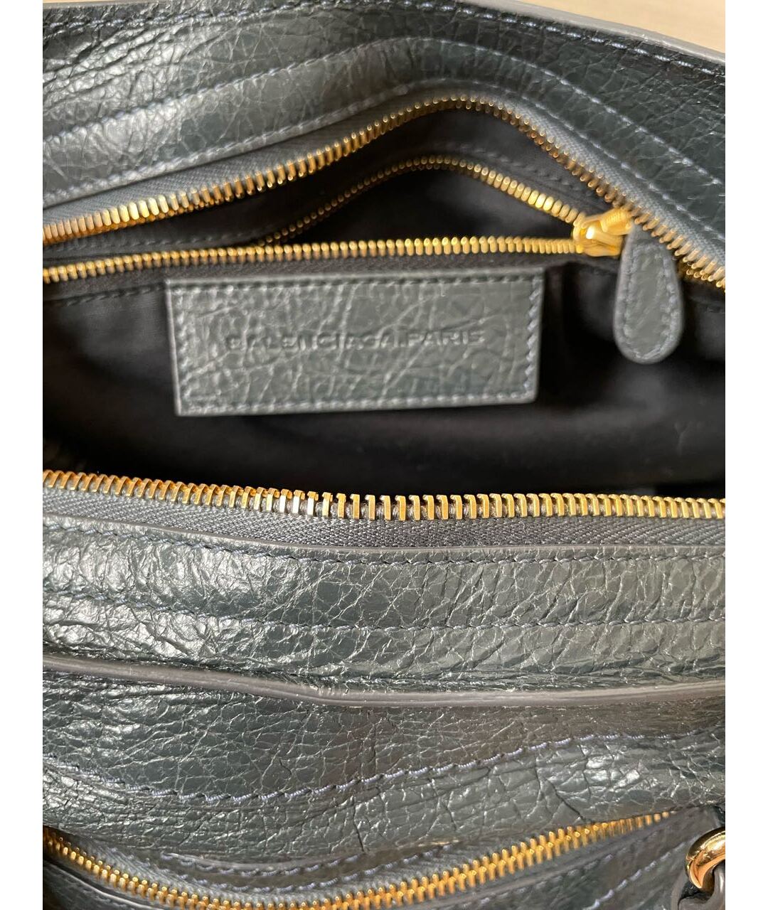 BALENCIAGA Кожаная сумка тоут, фото 7