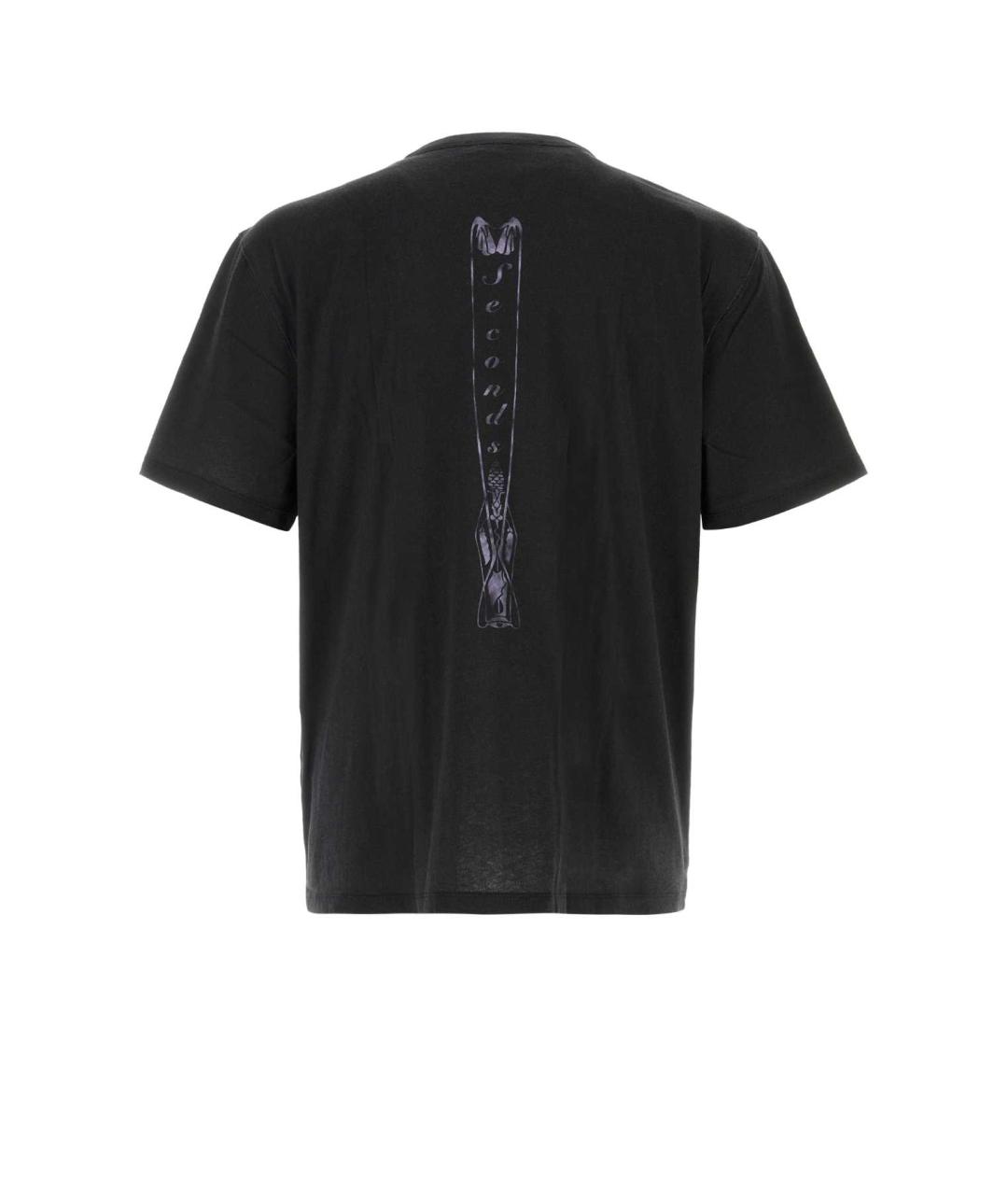 OUR LEGACY Черная хлопковая футболка, фото 2