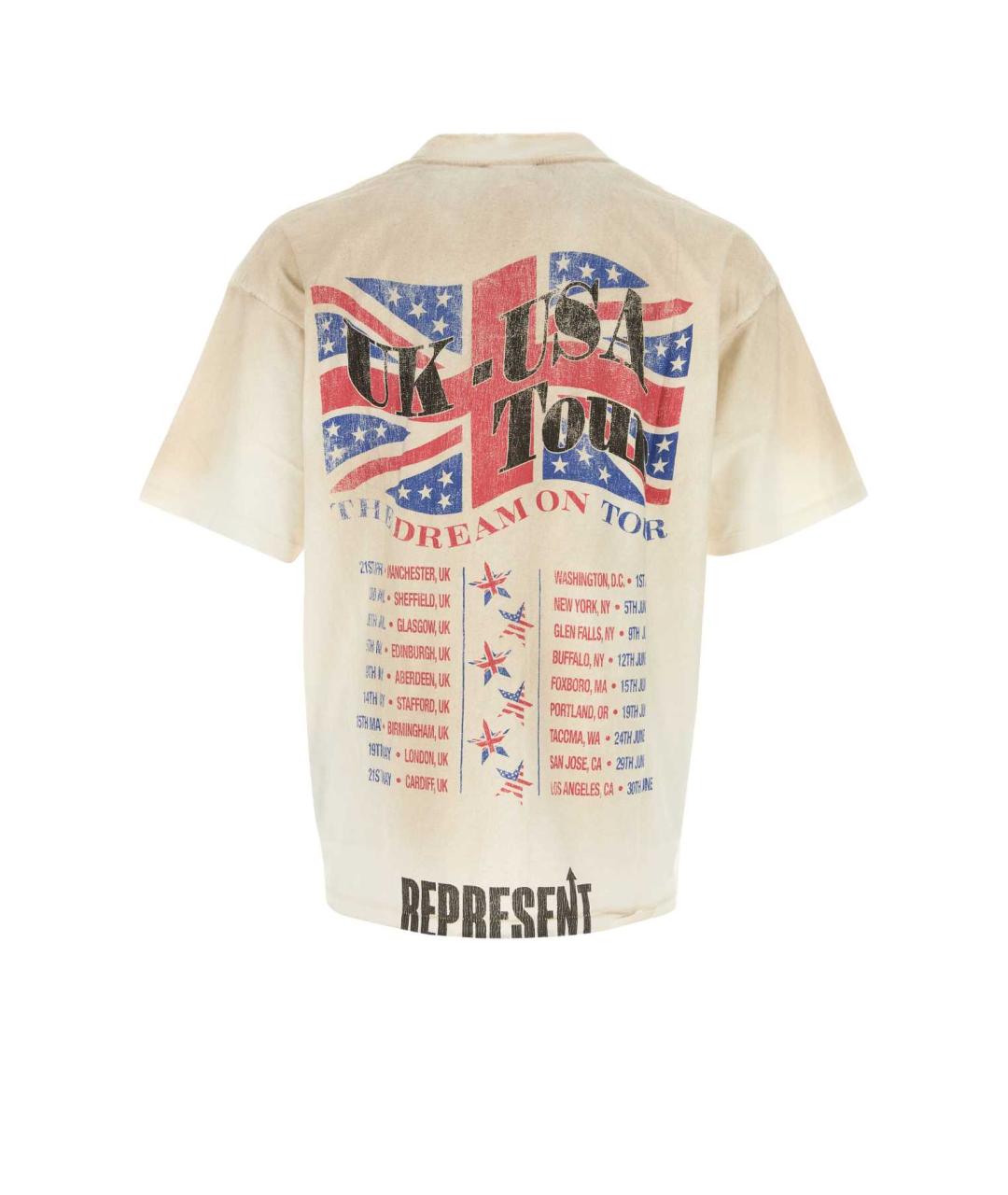 REPRESENT Мульти хлопковая футболка, фото 2